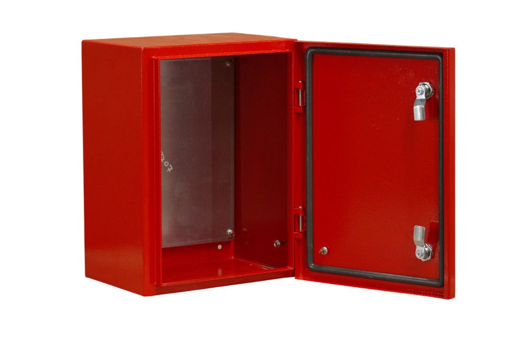 Корпус металлический ЩРНМ (ЩМП) IP55 400х400х200 RAL3020 фото