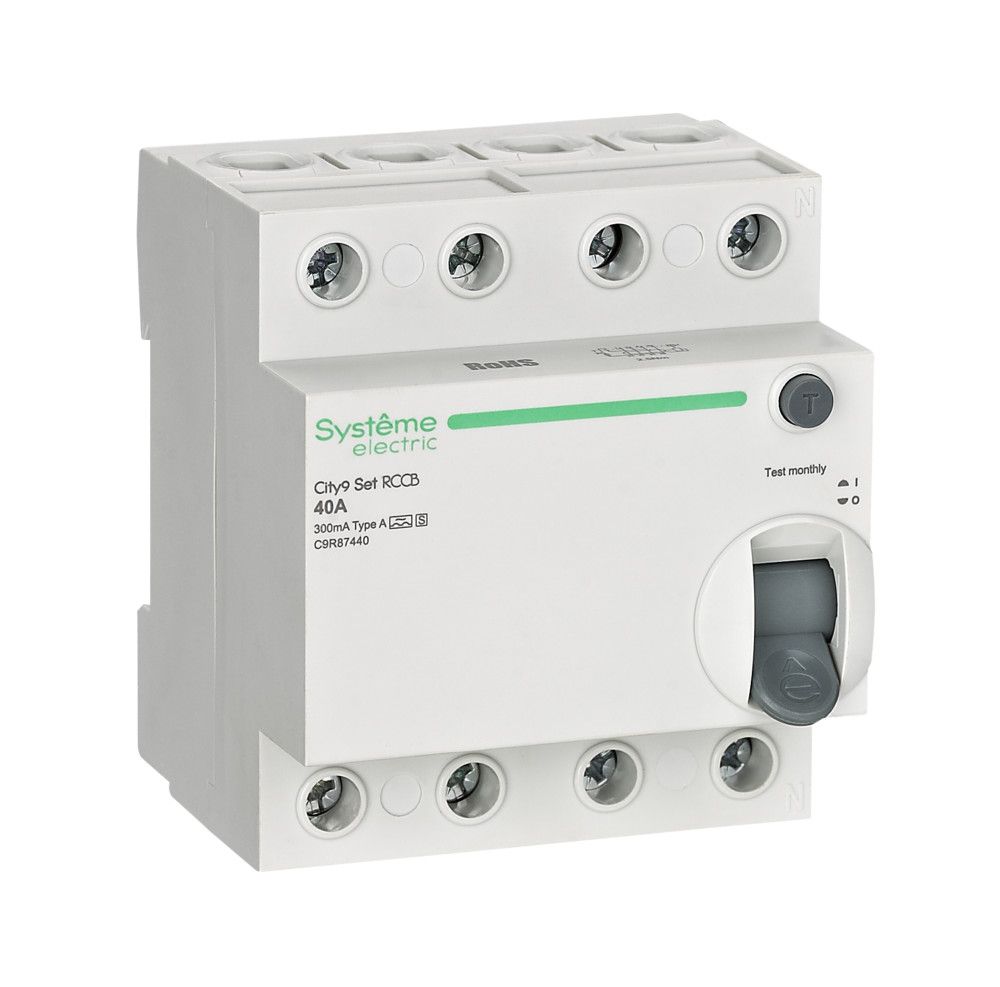 City9 Set ВДТ 40А 4P 300мА A-S 400В