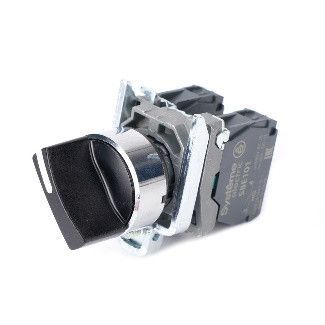 Переключатель SB4 в сборе модульный 22мм 2 позиции с возвратом 1НО+1НЗ фото