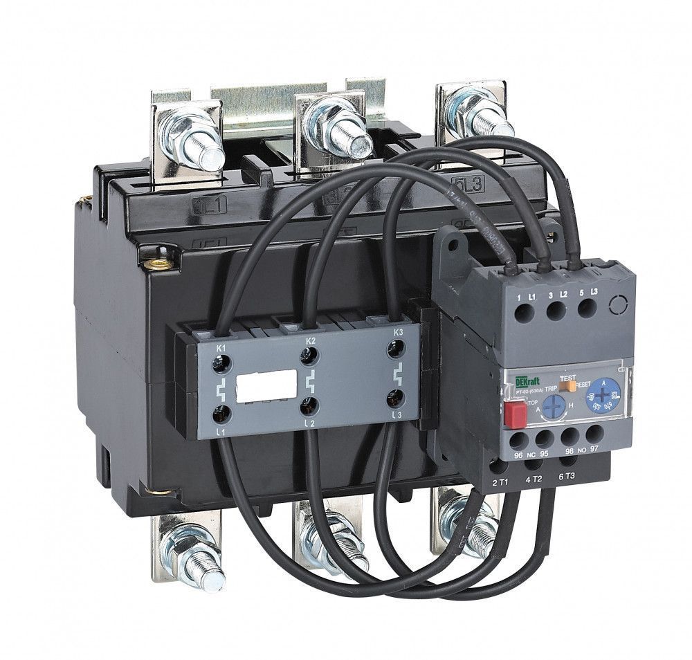 Реле тепловое для контакторов 225А-630А 180А-250А РТ-02 фото