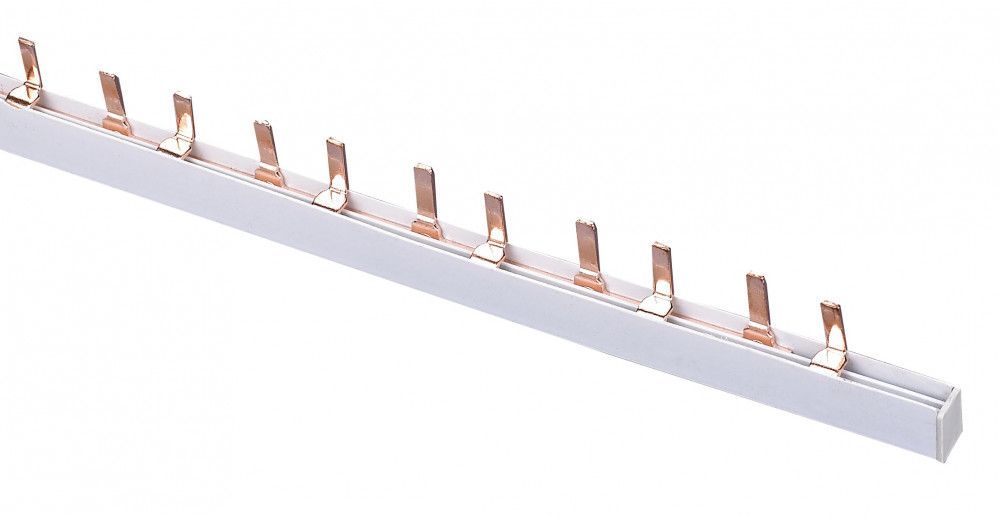 Шина соединительная 2P 63А 1 м. 27х2 контактов ШС-101