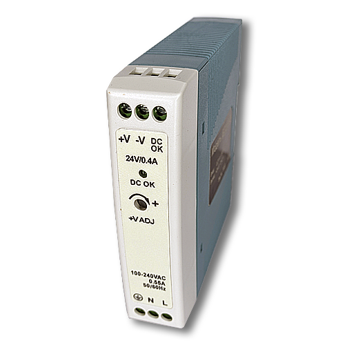 Теко БП2-10-24 Блок питания , максимальная мощность 10 ВТ, выходное напряжение 24 В DC, размер 22,5х90х100 фото