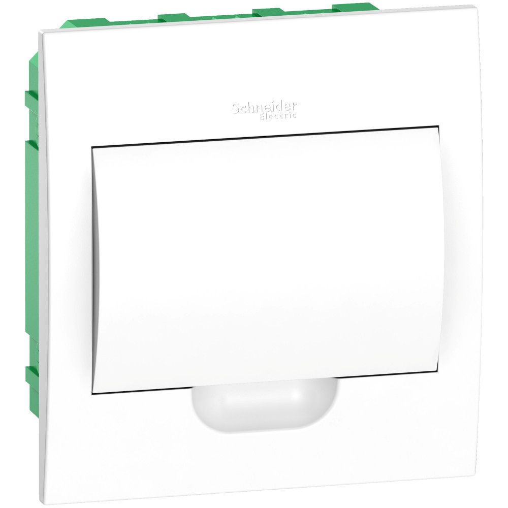 City9 Box корпус встраиваемый с белой дв. 1ряд/8мод фото