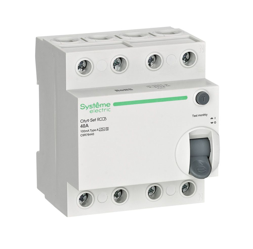 City9 Set ВДТ 40А 4P 100мА A-S 400В фото
