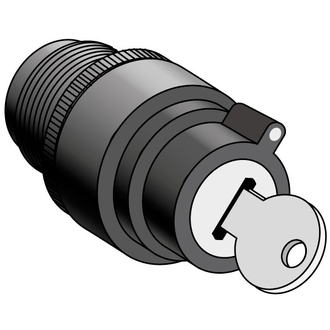Головка селекторного переключателя, с ключом MeyerTec MTB2-EG4 фото