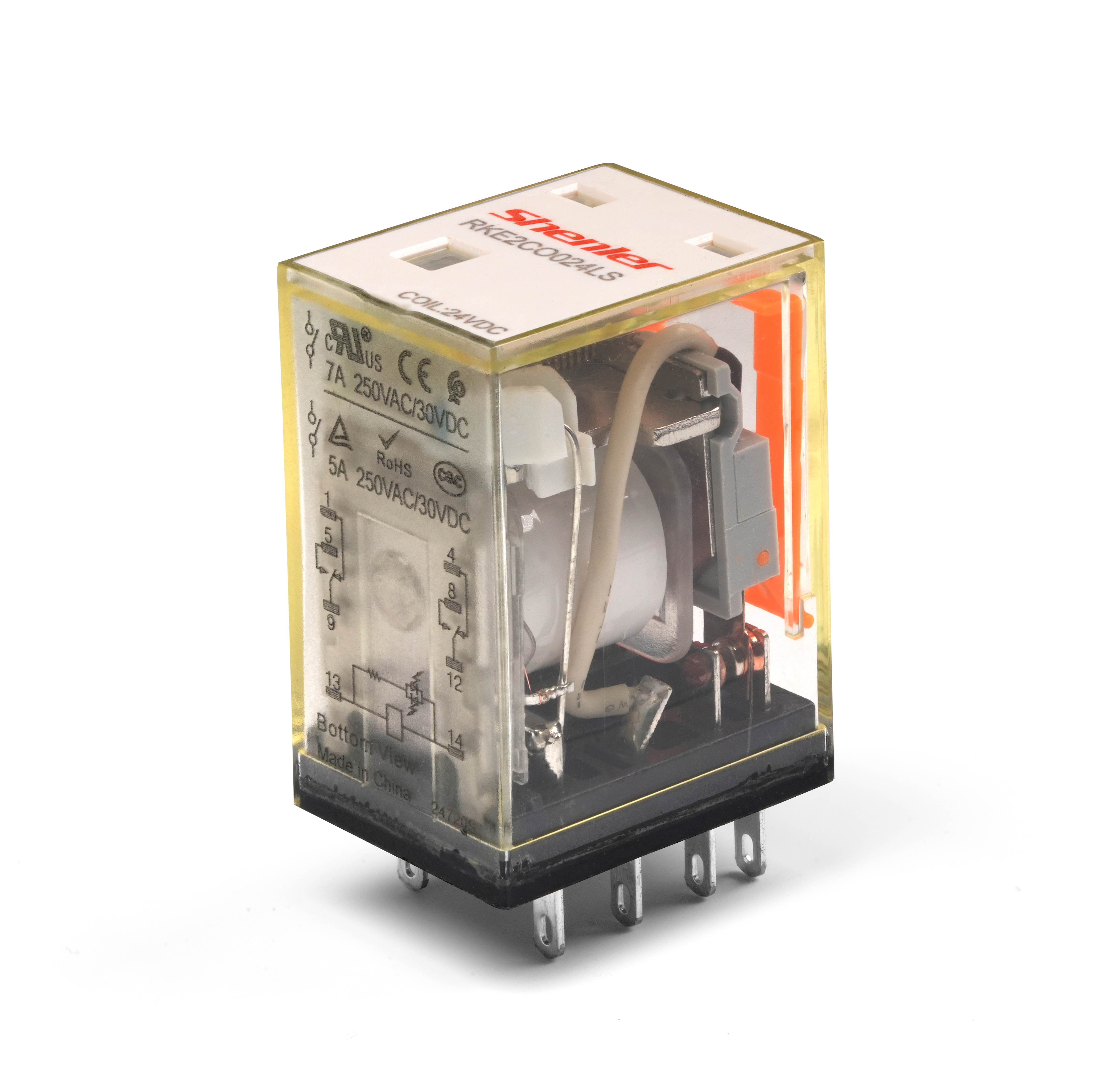 Промежуточное реле Shenler RKE4CO730LS 4CO 5A 230VAC