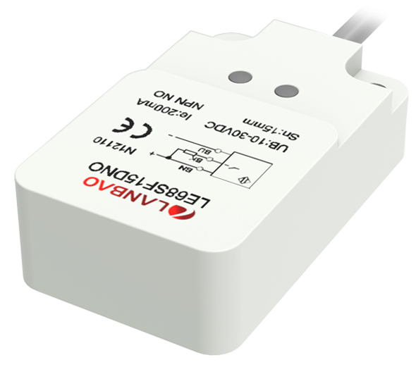 Индуктивный датчик LANBAO LE68SF15DNO фото