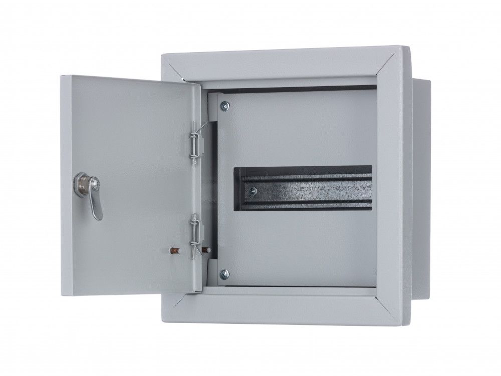 Корпус мет. встр. 280х280х120 9 мод. IP31 ЩРВ-9 фото