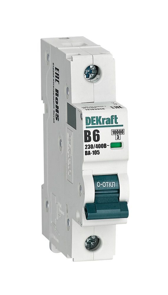 Автоматический выключатель ВА-105 1P 6А B 10кА фото