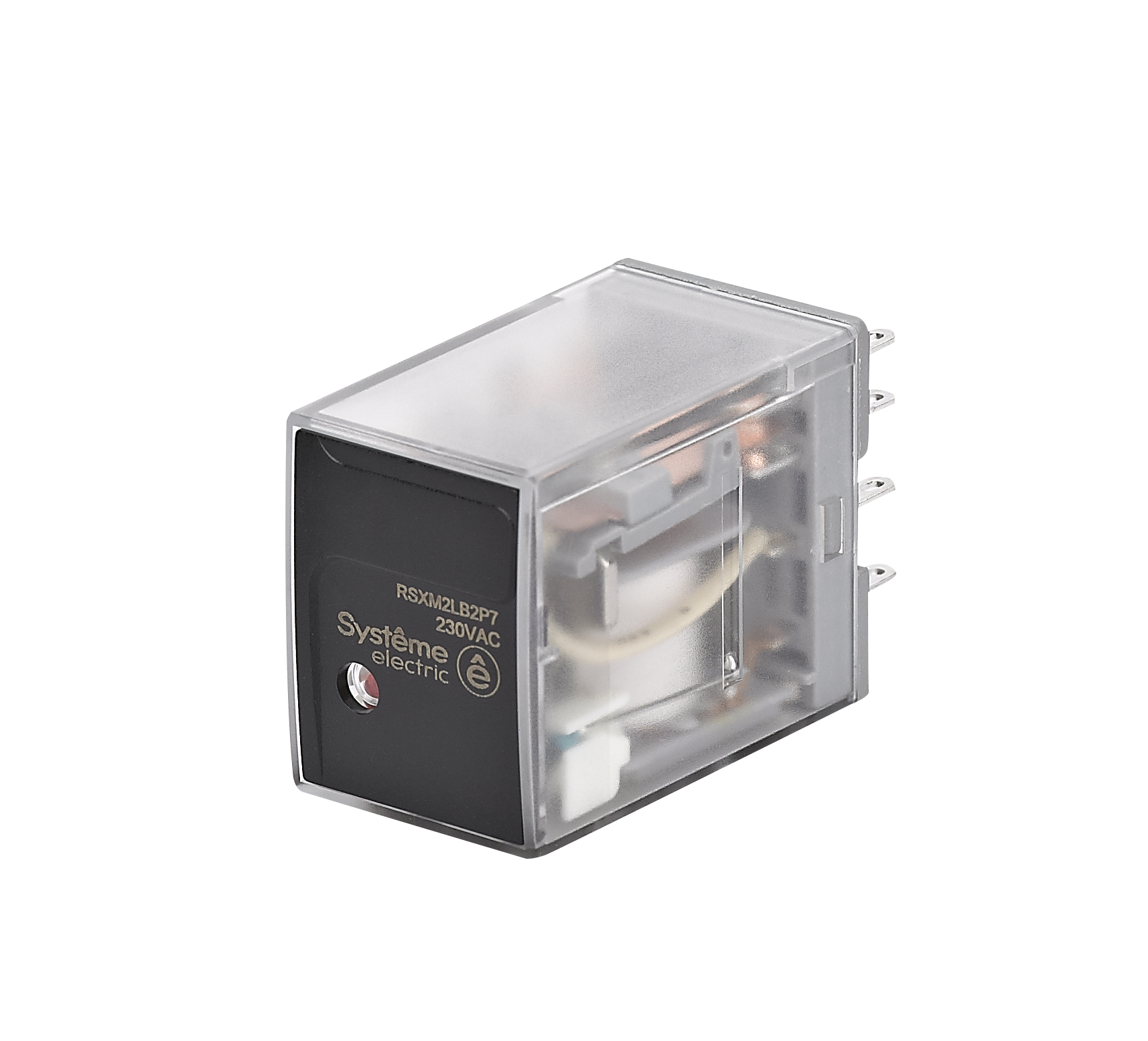 Реле 6.5A 2CO 230VAC LED фото