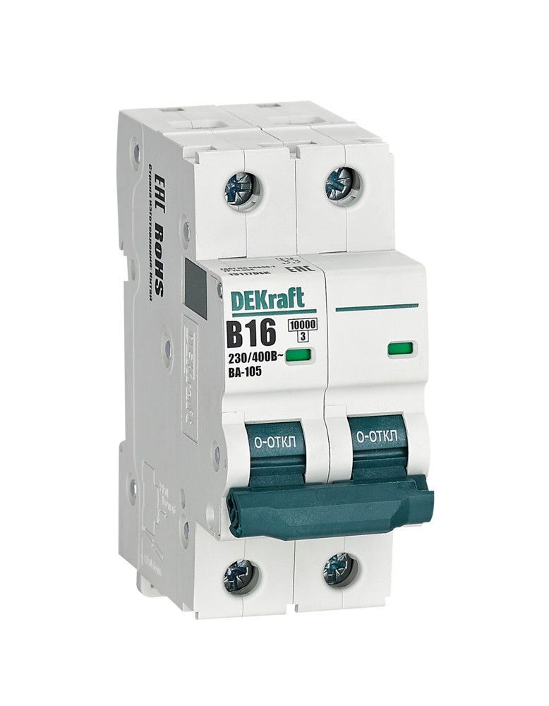 Автоматический выключатель ВА-105 2P 16А B 10кА фото