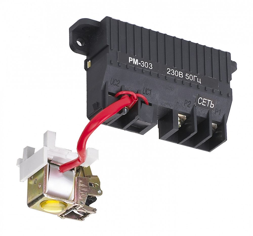 Расцепитель минимального напряжения левый AC 400В ВА-308 фото