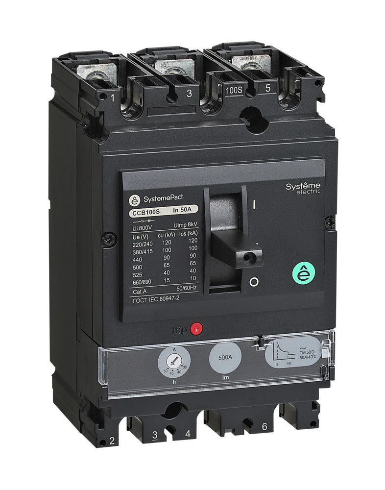 АВТ.ВЫКЛ SYSTEMEPACT CCB100 150KA 3P3D TMD16