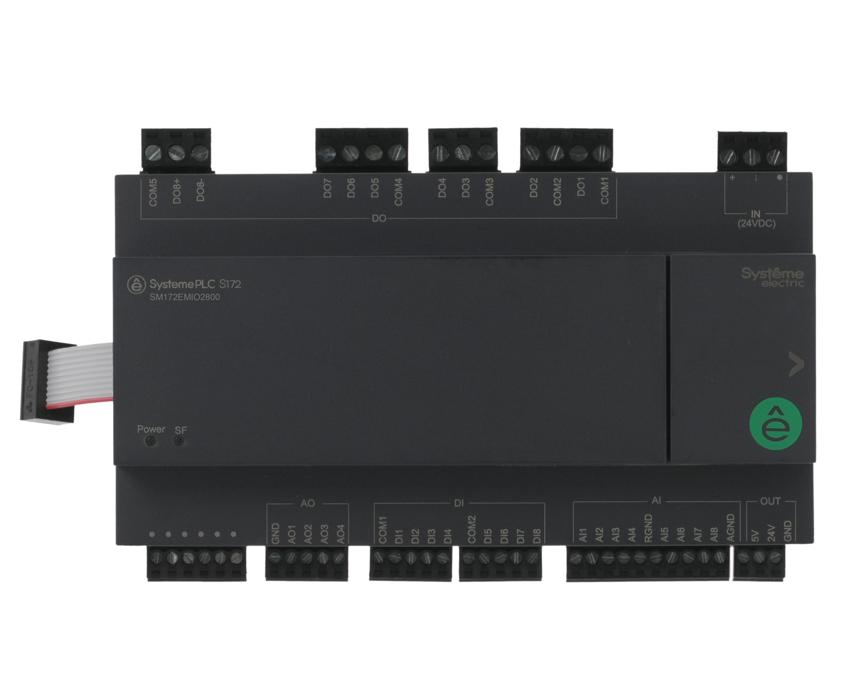 Смешанный модуль ввода/вывода; 24 VDC; 28 IO: 8 DI, 8 DO (реле), 8 AI, 4 AO фото