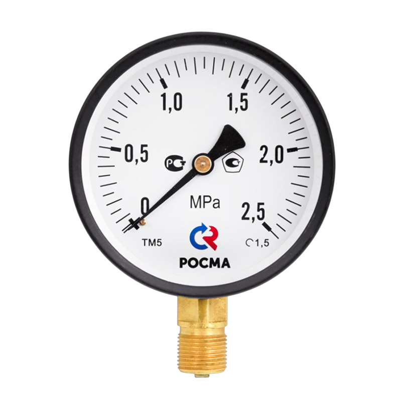 Манометр Росма ТМ-510Р.05(0-0,25MPa)G1/2.1,5