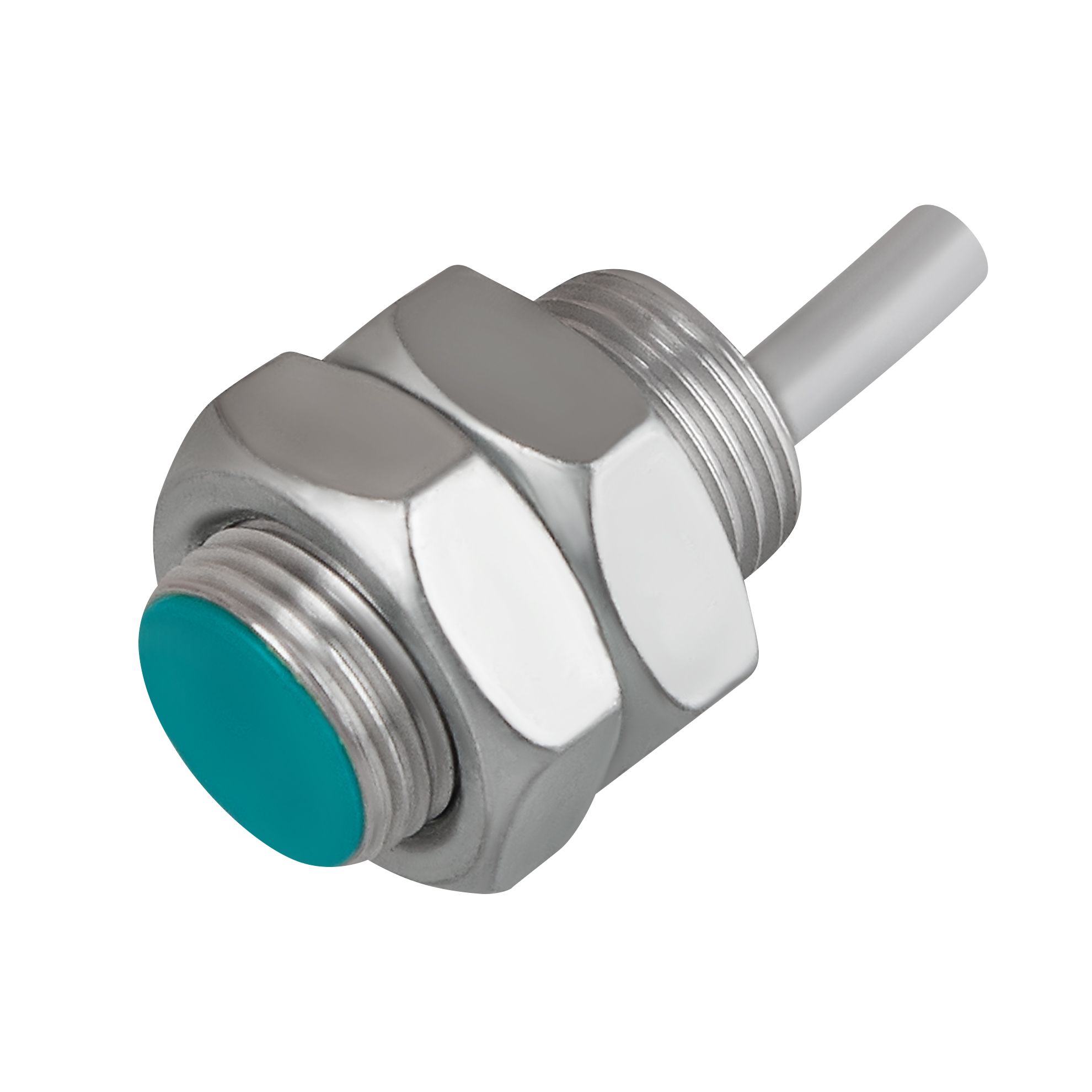 Теко ISB BS2A-32P-5-L, Индуктивный датчик,Sn=5 мм,корпус М12x1 Алюминий заподлицо,10...30DC NС PNP,IP67,кабель фото
