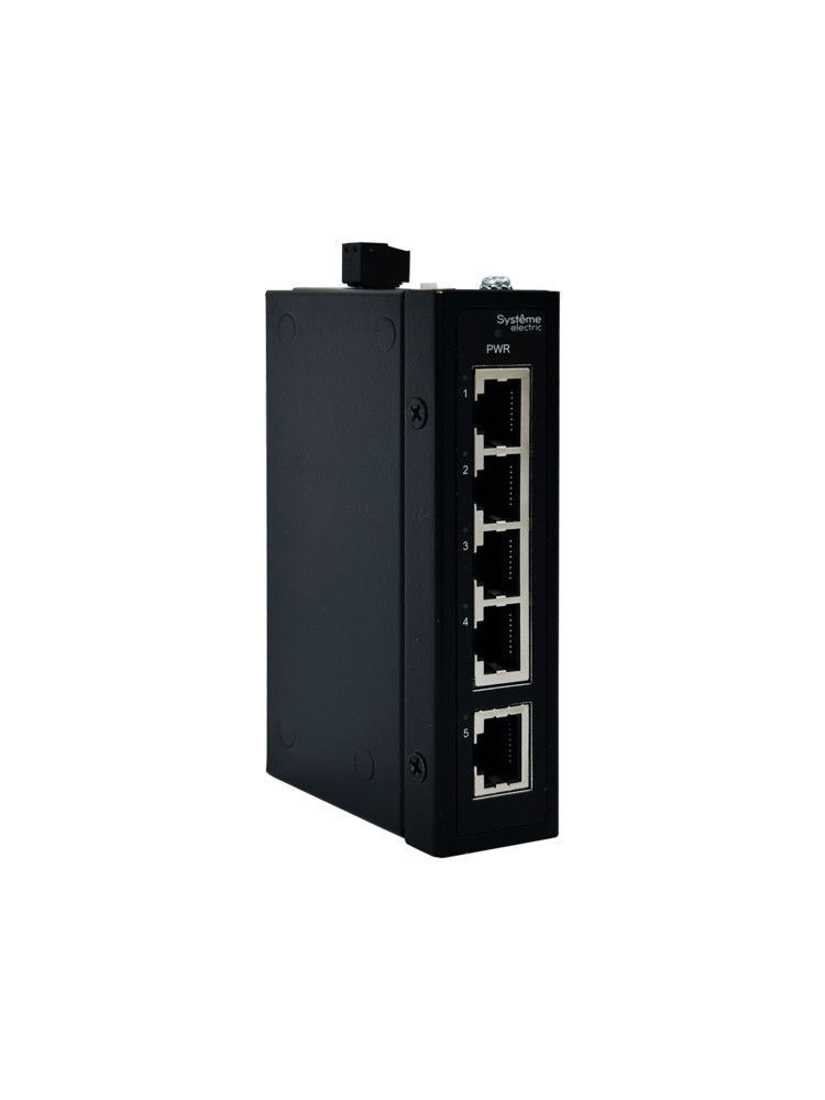 Неуправляемый промышленный коммутатор Ethernet, 5x10/100/1000BaseT