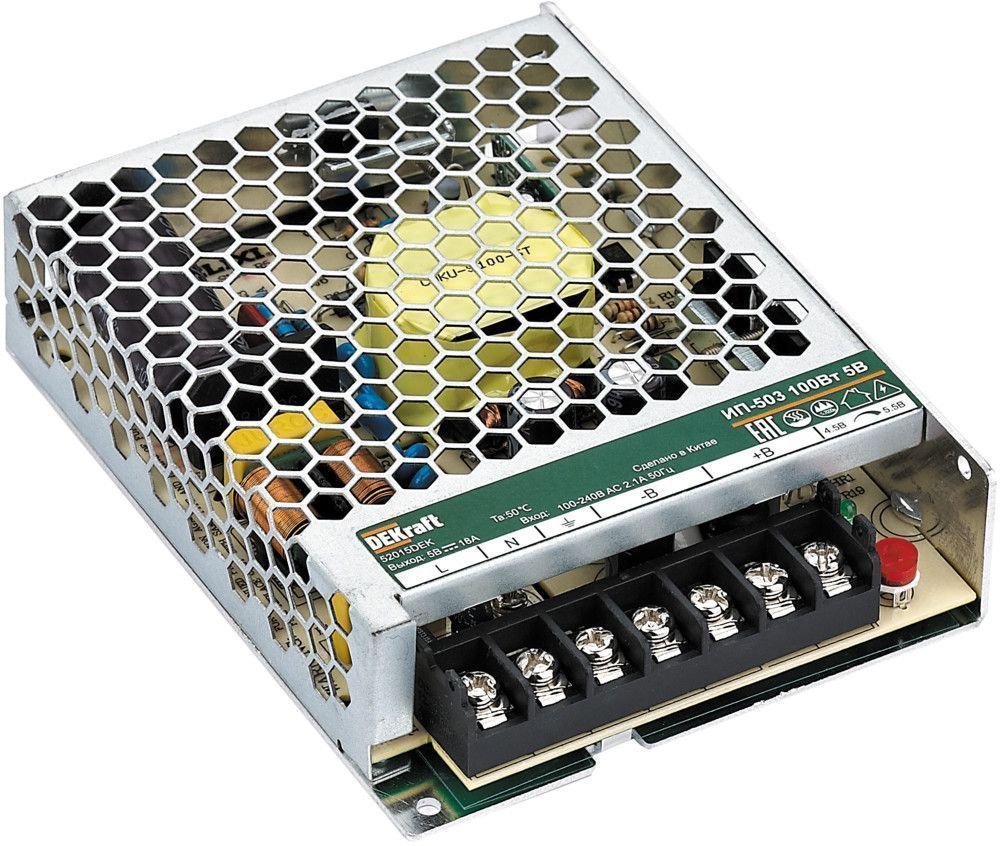 Импульсный источник питания 150Вт 12В 12,5А ИП-503 фото