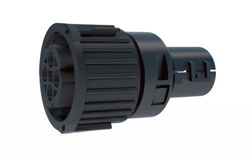 Теко CS 7019 Соединитель, Розетка, Прямой под обжим, Пластик 4-PINIP67250 AC/DC NO/NC фото