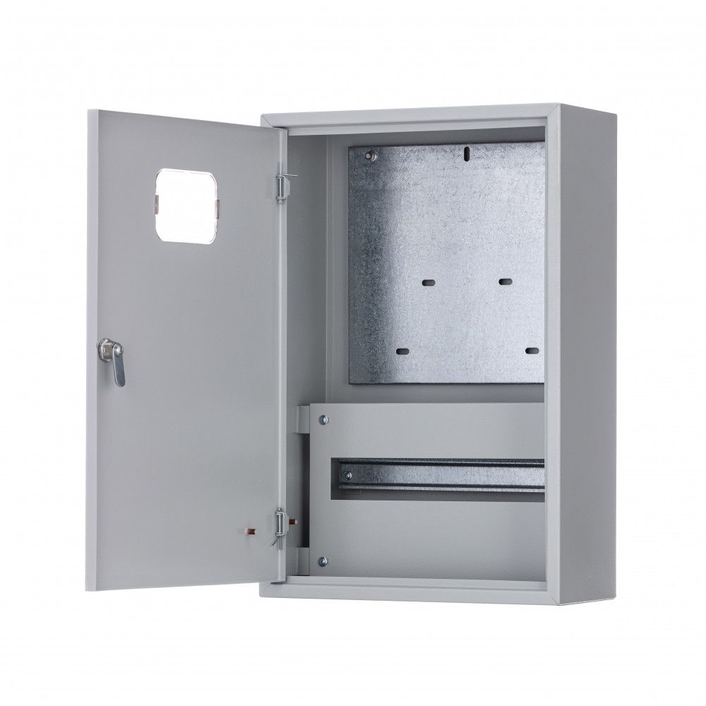 Корпус мет. учетный нав. 520х350х160 3-фазный 15 мод. IP31 ЩРУН-3/15 фото