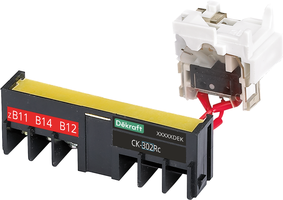 Контакт сигнальный левый 1НО1НЗ СК-304/306Rc фото