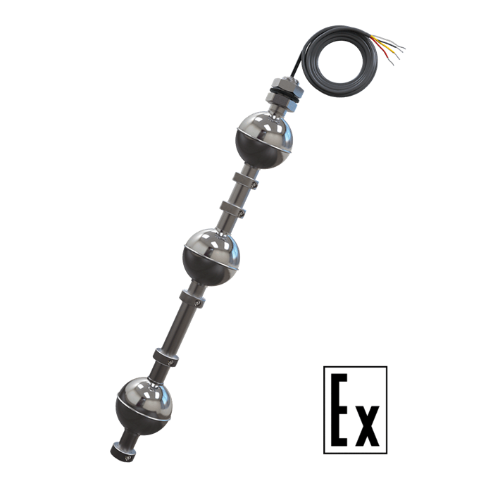 Датчик уровня поплавковый Овен ПДУ-3.3.1000.800.350.К/30-ЕХ [М01]