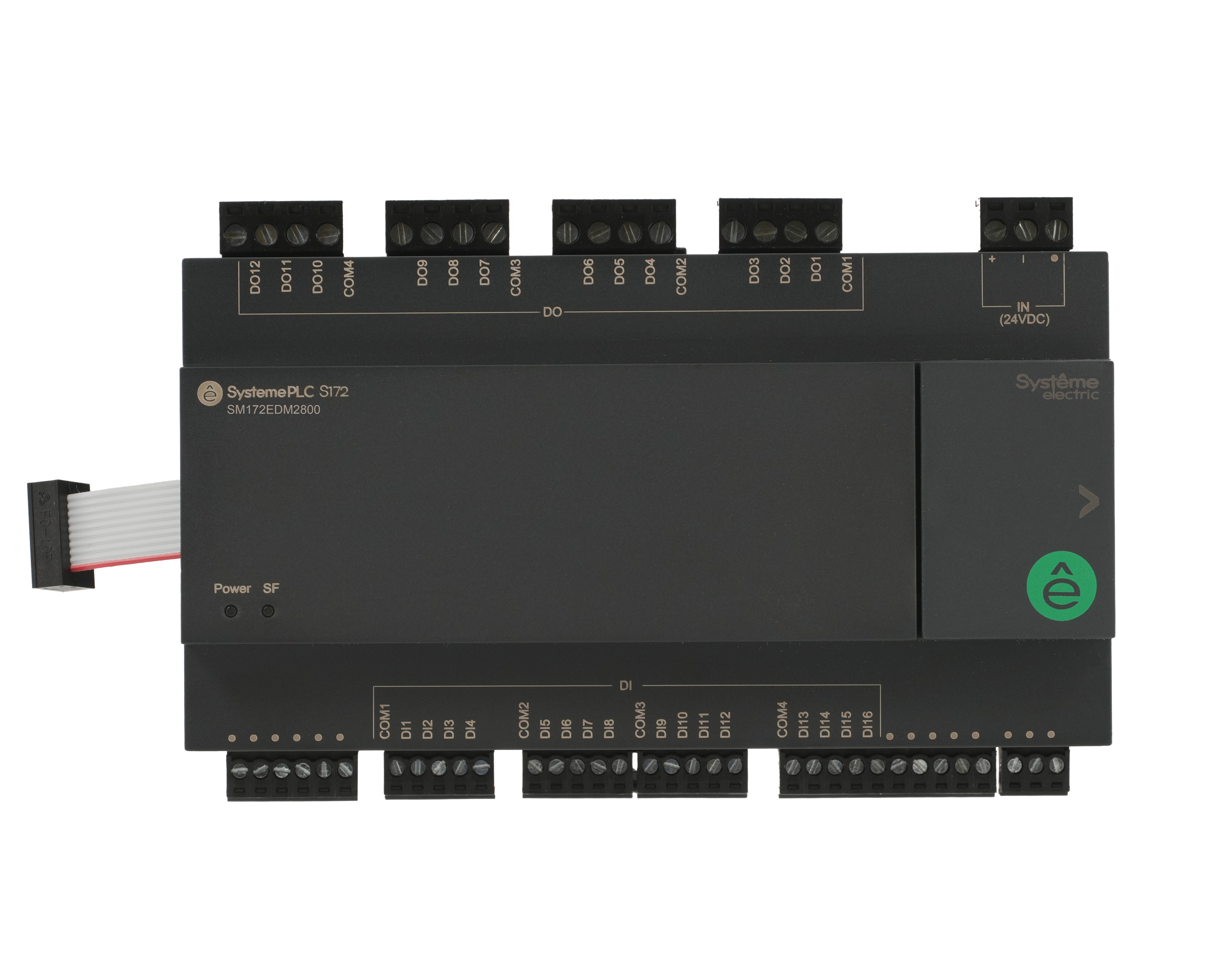 Дискретный модуль ввода/вывода; 24 VDC; 28 IO: 16 DI, 12 DO (реле) фото