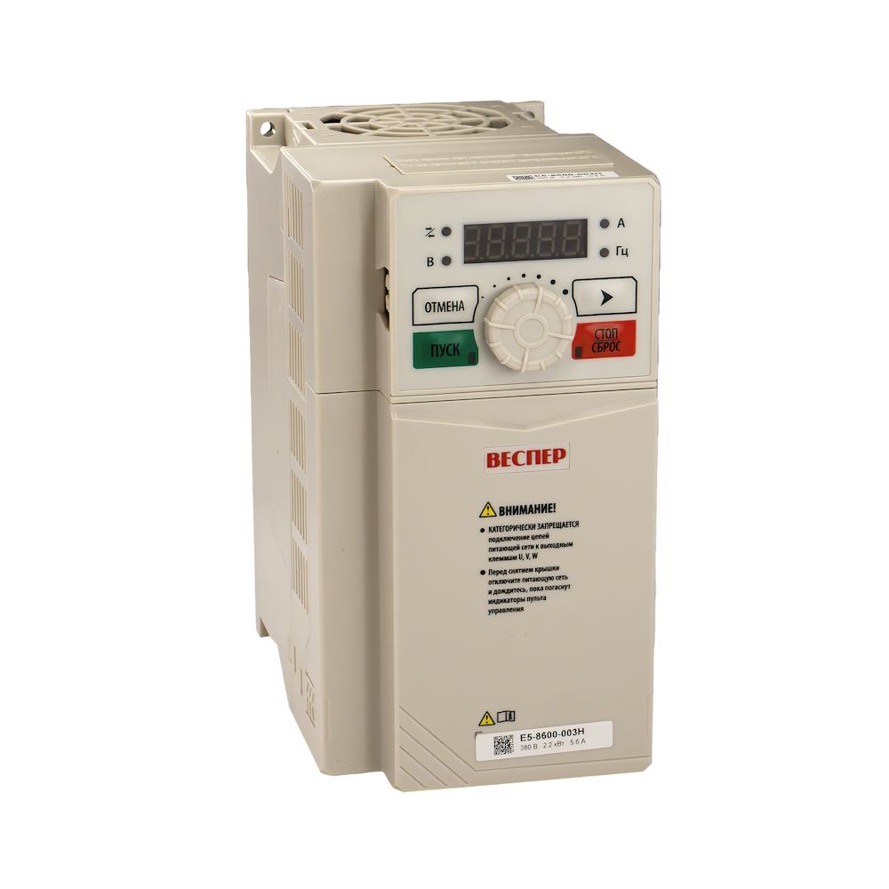 Частотный преобразователь Веспер E5-8600-003Н 2,2 кВт 380В фото