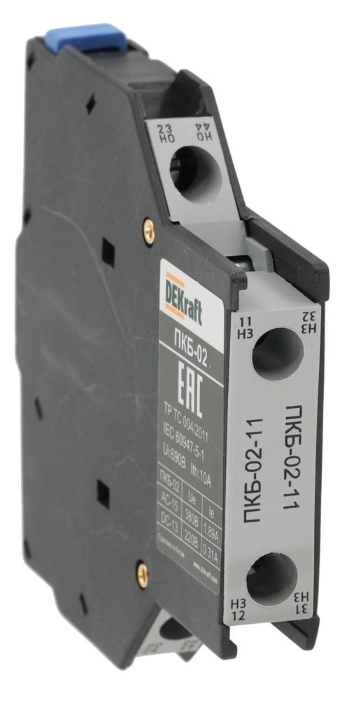 Приставка контактная боковой установки 1НО+1НЗ ПКБ-02 фото