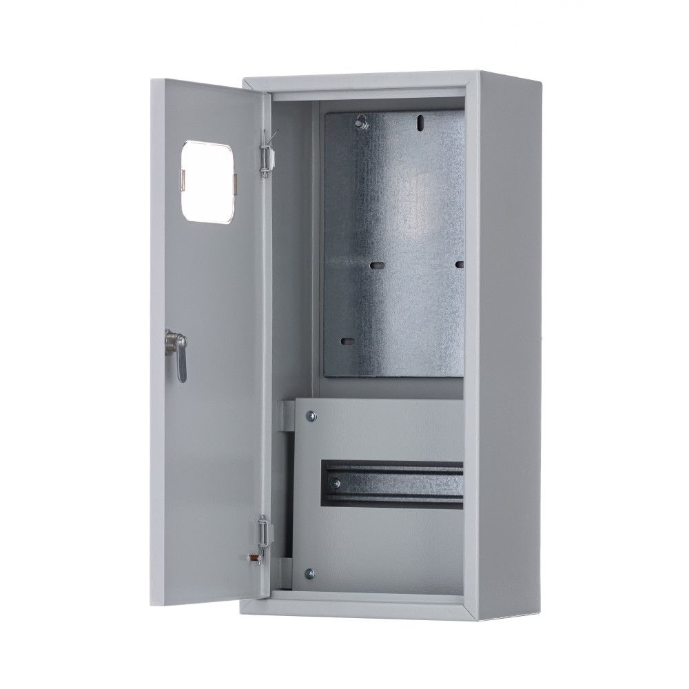 Корпус мет. учетный нав. 520х250х160 3-фазный 9 мод. IP31 ЩРУН-3/9 фото