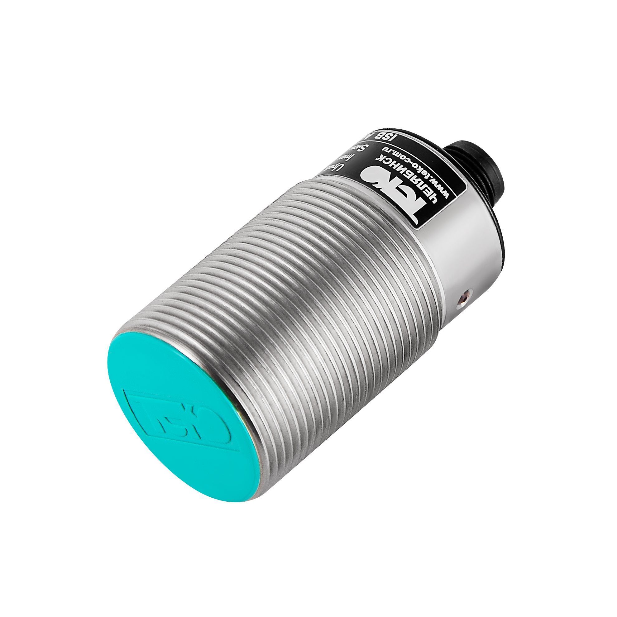 Теко ISB AC8B-43P-15-LZS4, Индуктивный датчик,Sn=15 мм,корпус М30x1,5 Латунь заподлицо,10...30DC NO/NC PNP,IP67,разъем фото