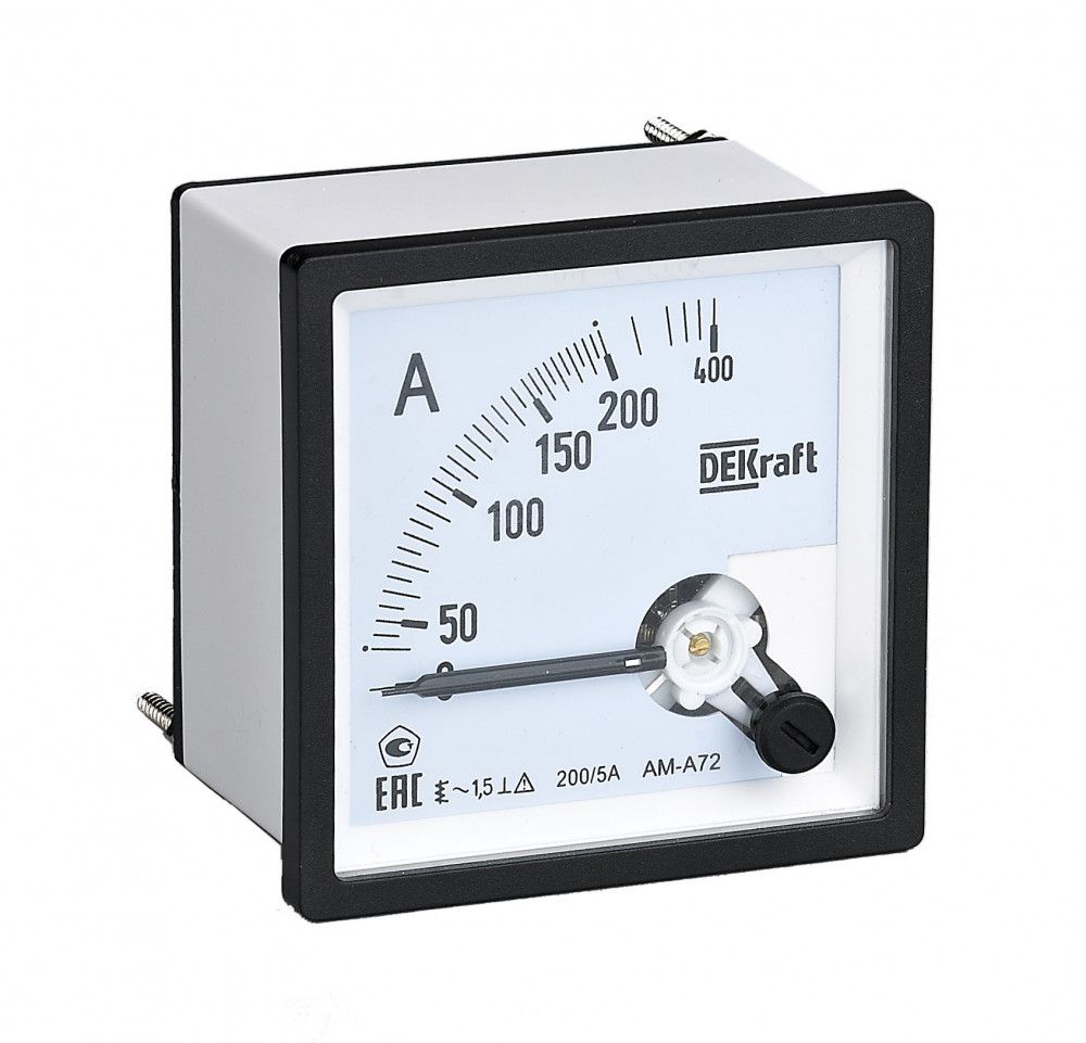 Амперметр аналоговый 150/5А AC 96х96мм КТ 1,5 трансф. подкл. фото