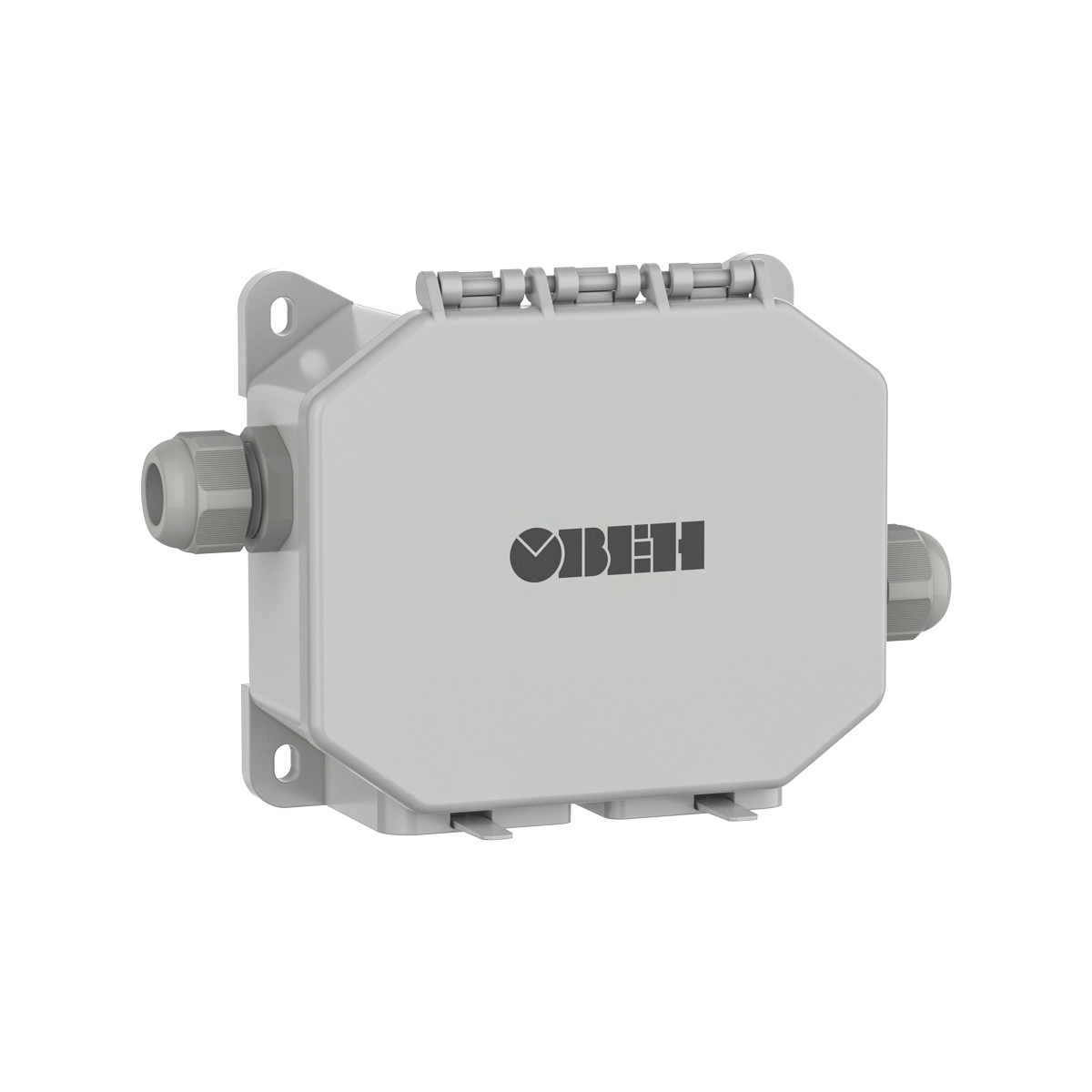 Коробка клеммная КК-04 для коммутации кабелей до четырёх датчиков температуры, а также сетей 230 В 4 А ОВЕН КК-04.2