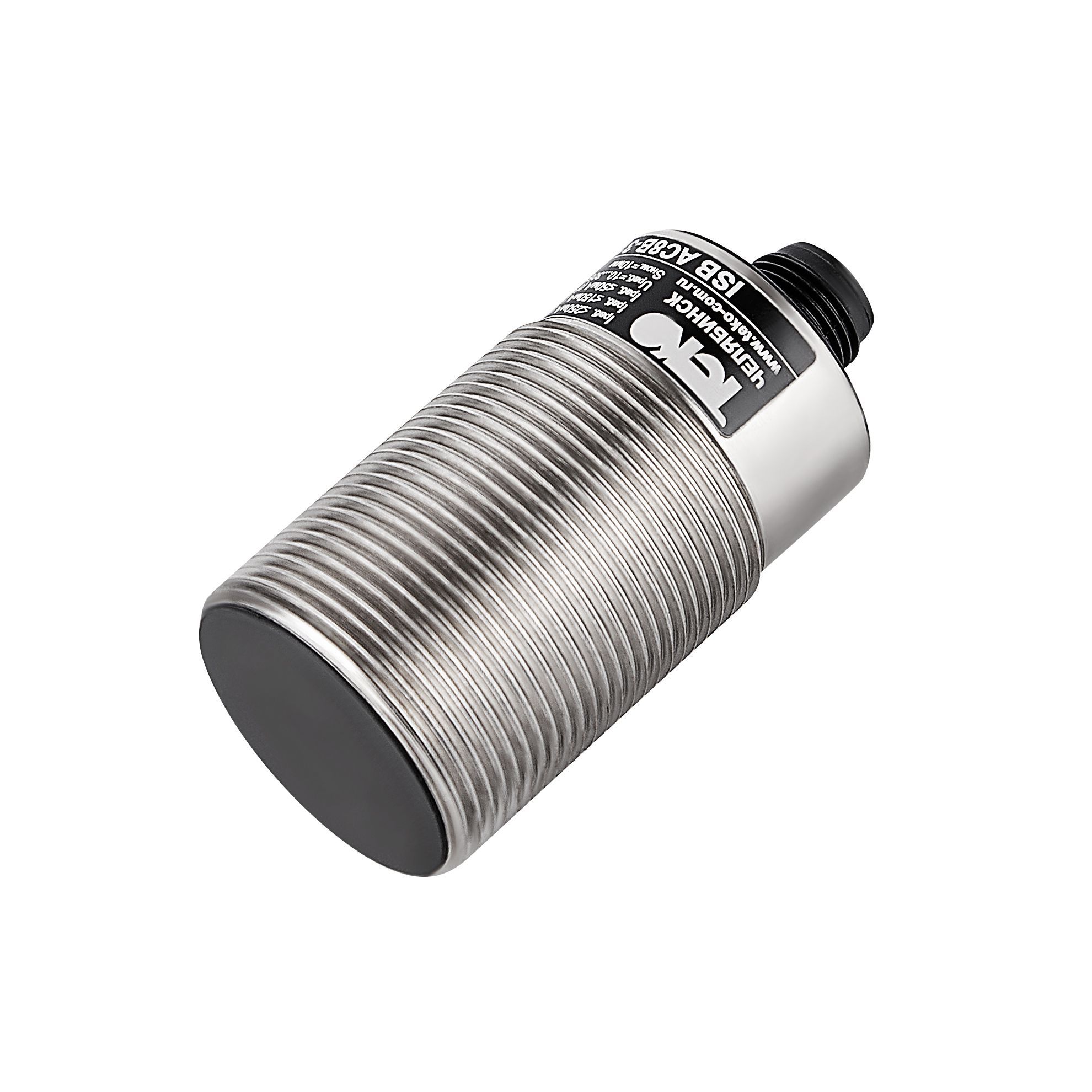 Теко ISB AC81A-31P-10-LZS4,Индуктивный датчик,Sn=10мм,Корпус М30x1,5,Алюминий,заподлицо,10...30DC,PNP NO,IP67, Разъем фото