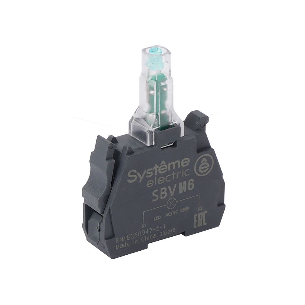 Световой блок синий LED 230-240В АС фото