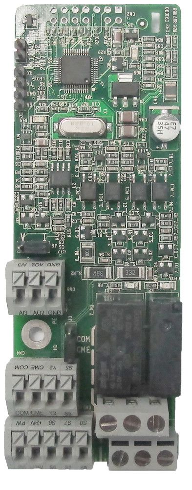 STV900/600 I/O карта расширения входов/выходов (4DI, 1DO, 1AI, 1AO, 2RO)