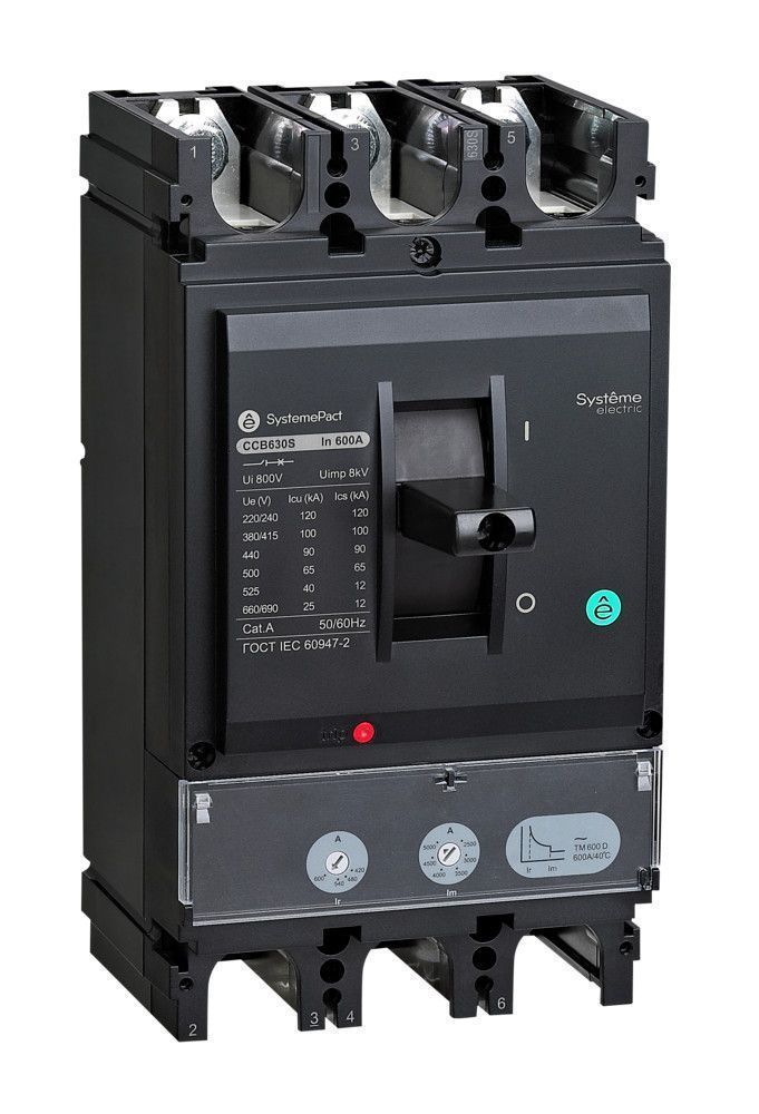 АВТ.ВЫКЛ SYSTEMEPACT CCB400 36КА S1.3M 3P3D 320A