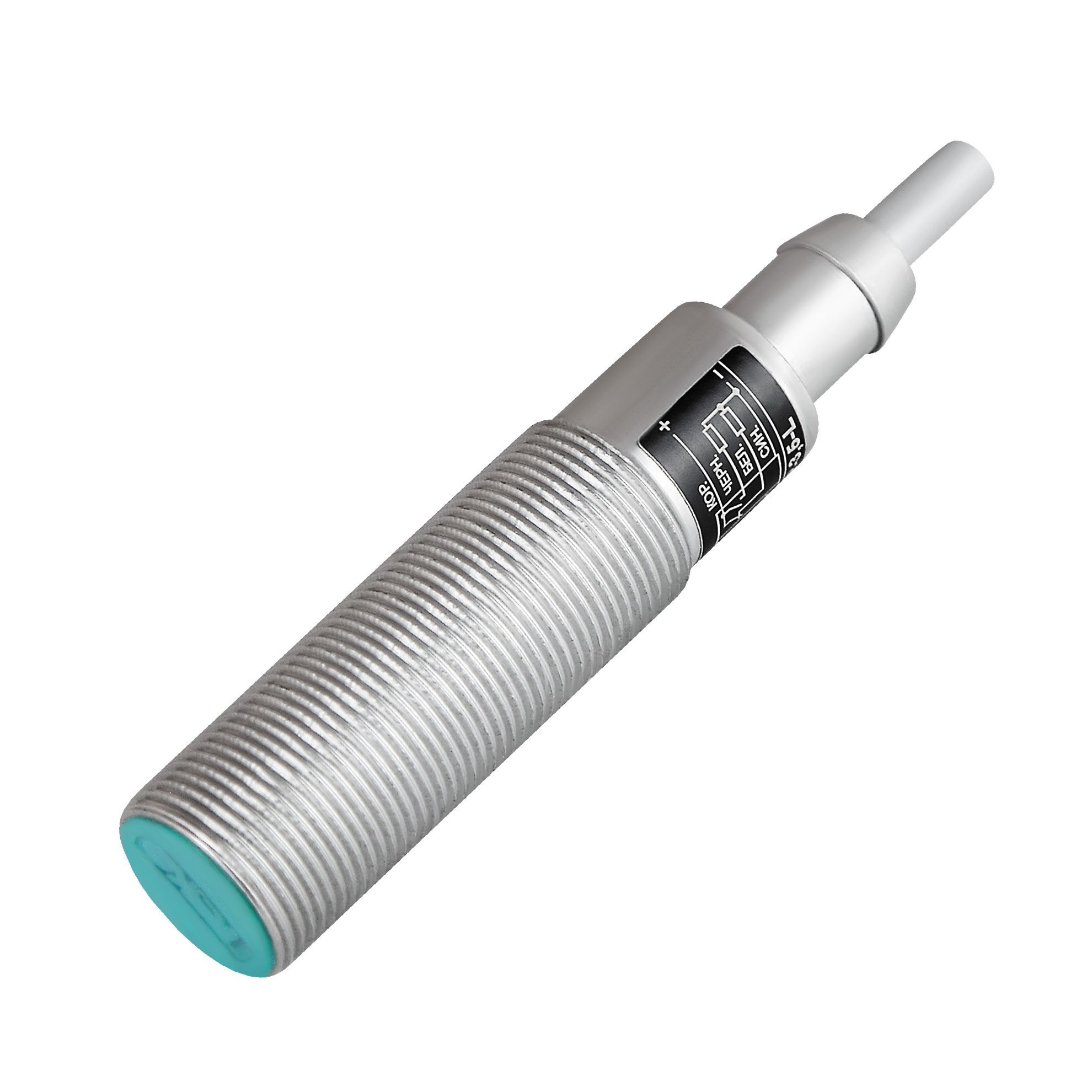 Теко ISB AF3A-43P-3,5-L, Индуктивный датчик,Sn=3,5 мм,корпус М16x1 Алюминий заподлицо,10...30DC NO/NC PNP,IP67,кабель фото