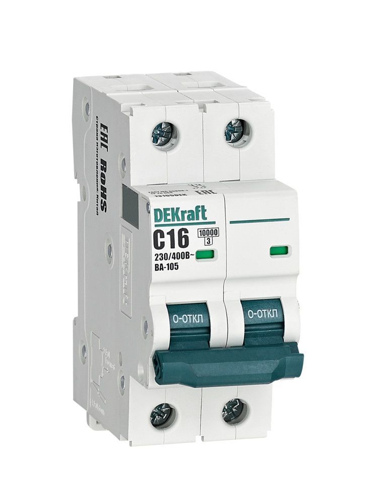 Автоматический выключатель ВА-105 2P 16А C 10кА фото