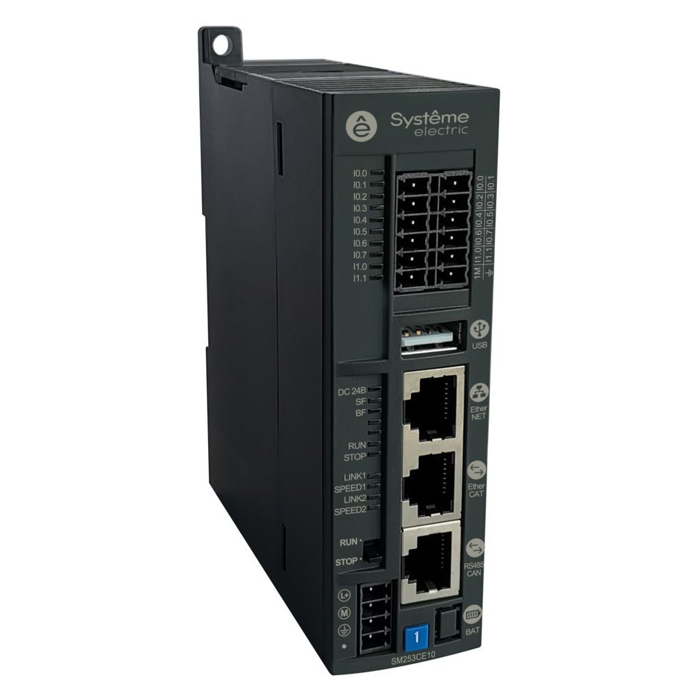 Контроллер, 10DI, 6HSI, 1 Ethernet, 1 EtherCAT, CANopen/RS485 Modbus OPCUAServer Codesys3.5SP18 фото