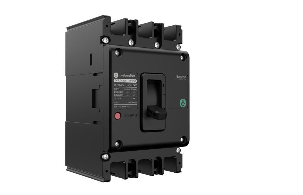 АВТОМАТИЧЕСКИЙ ВЫКЛЮЧАТЕЛЬ SYSTEMEPACT CCB DC125 2P35КА/3P10КА 3P TMD63