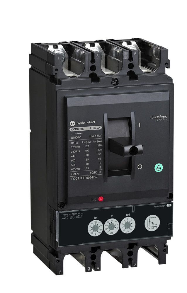 АВТ.ВЫКЛ SYSTEMEPACT CCB400 100KA 3P3D S2.3 400A