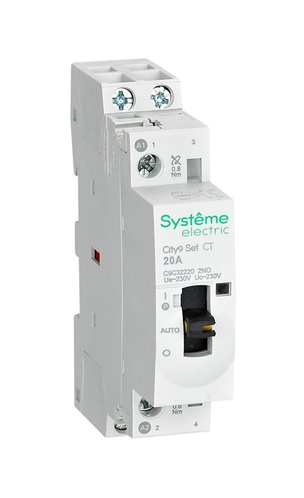 City9 Set Контактор 2P 2НО 20A AC 230В-230В фото