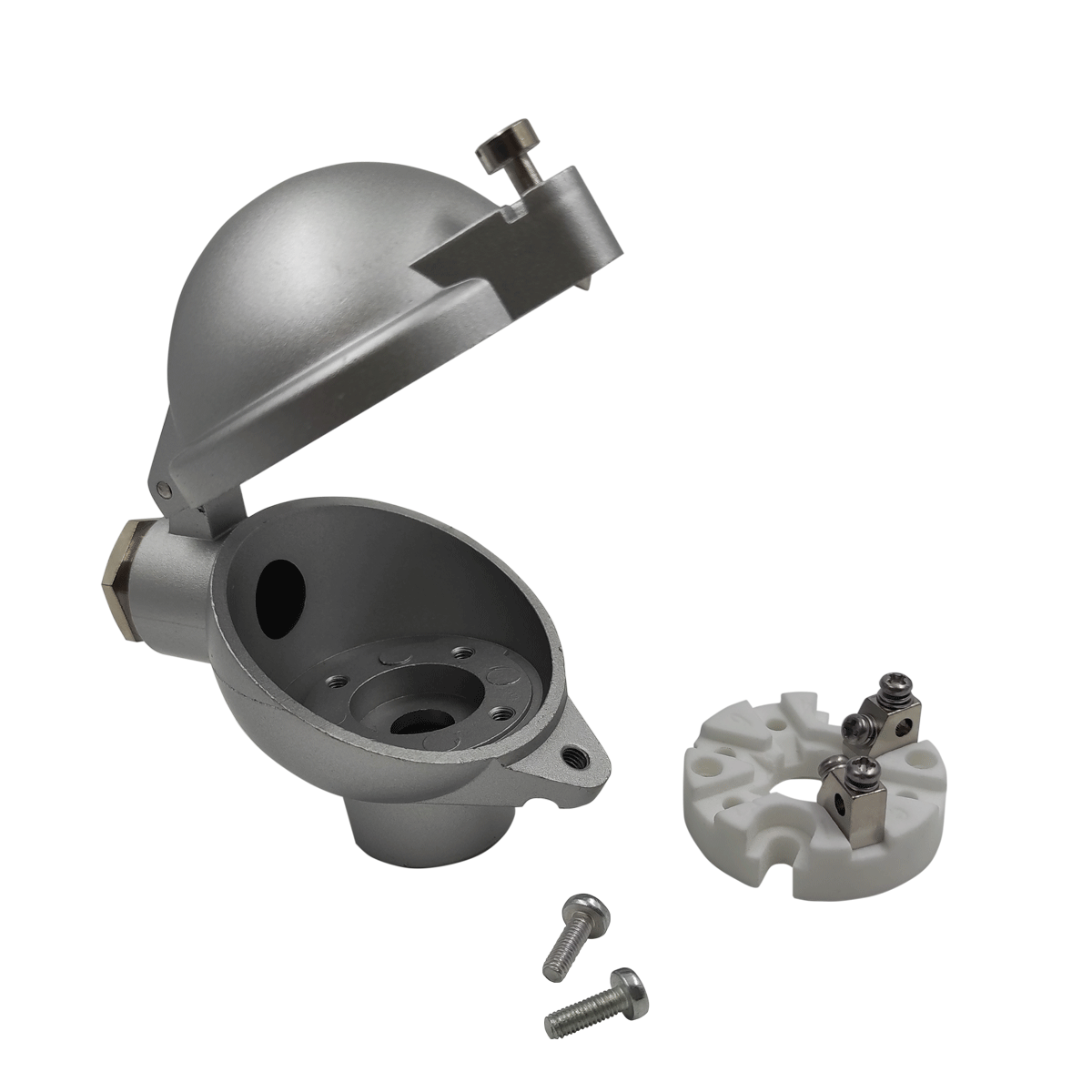 Головка и колодка для использования совместно с термопарными вставками  ОВЕН КЕРАМИЧЕСКИЙ КЛЕММНИК D42 К4 фото