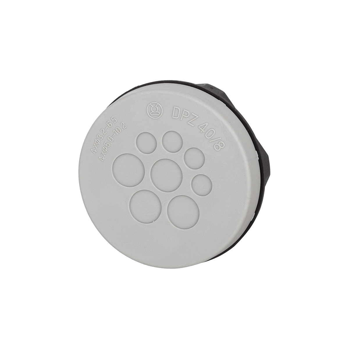 Пластина круглая для ввода кабеля 4 х (3.2-6.5) 4 х (5-10.2) Meyertec MTC-DPZ408 фото