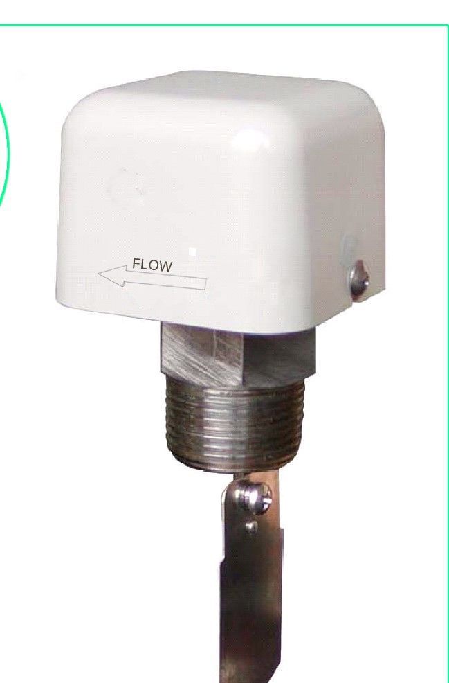 Реле протока, NPT ½", DN15…DN20 уст.18…2000л/мин, DOFC/~250В15А