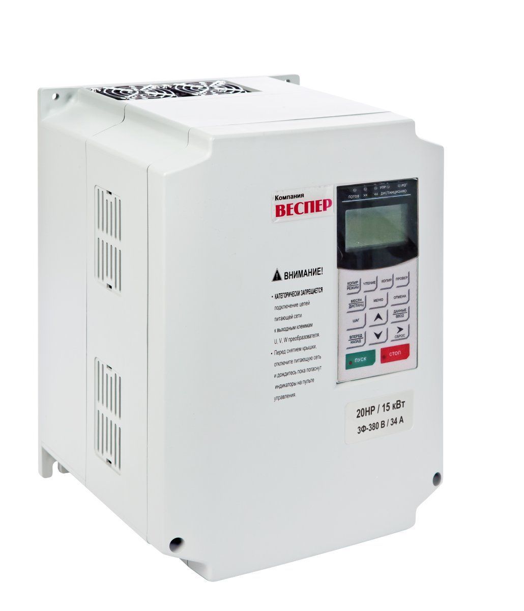 Частотный преобразователь Веспер E4-9400-020H 15 кВт 380В фото