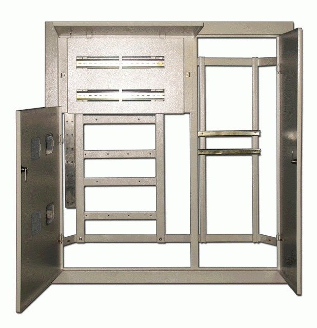 Корпус метал. 1000х950х150 для аналог. счетчиков IP31 ЩЭ-4-А фото