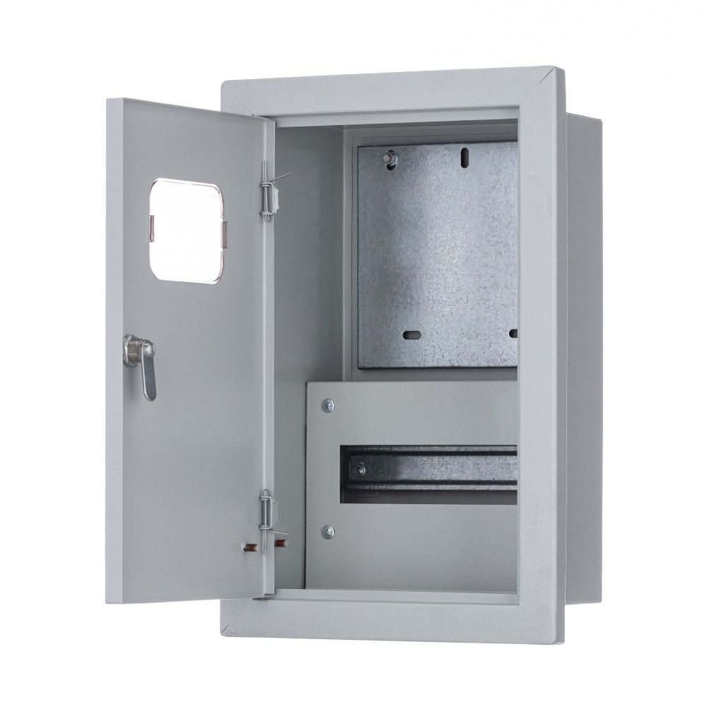 Корпус мет. учет. встр. 430х280х160 1-фазн. 9 мод. IP31 ЩРУВ-1/9 фото