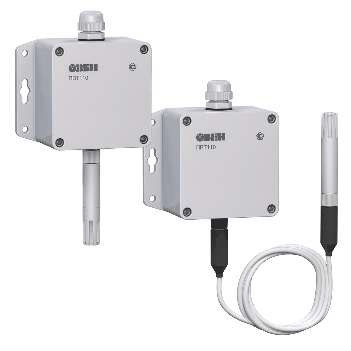 ПВТ110 промышленный датчик (преобразователь) влажности и температуры воздуха ОВЕН ПВТ110-Н5.RS